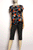 Gouache Print Charmeuse T-Shirt