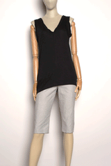 Black Curved Tank