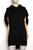 Black Sleeveless Hoodie