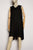 Black Patched Divine Tie Dress