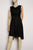 Black Patched Divine Tie Dress