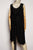 Black Patched Divine Tie Dress