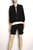 Black Reversible Bomber Jacket