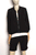 Black Reversible Bomber Jacket