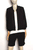 Black Reversible Bomber Jacket