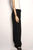 Black Single Pleat Pant