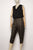 Dark Army Pleated Ankle Pant