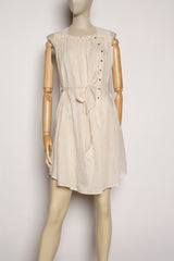 Antique Stripe Shirt Dress